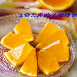 橙子果冻的做法[图]
