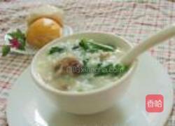 排骨苦菜粥的做法图解12