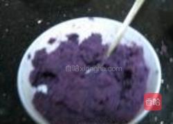 紫薯南瓜饼的做法图解2