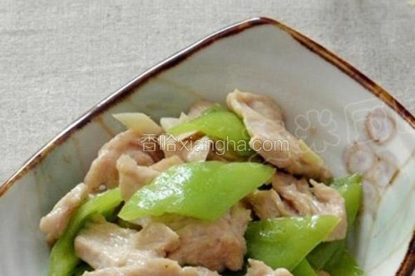青椒鸡片