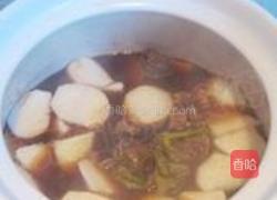 兔肉萝卜煲的做法图解4
