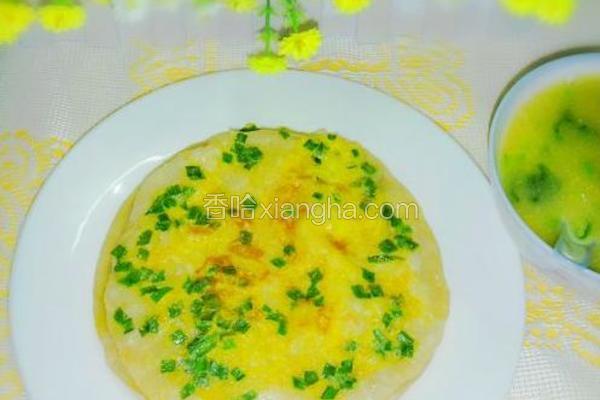 韭菜鸡蛋薄饼
