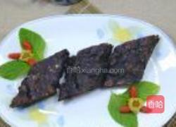 麦香粉蕉黑米卷的做法图解13