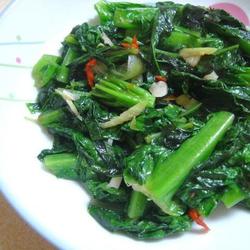 炒莴苣叶的做法[图]