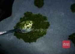 蕾丝抹茶饼的做法图解9