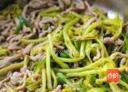 黄花菜炒肉丝的做法图解9