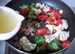 菜花番茄蛤蜊汤的做法图解5