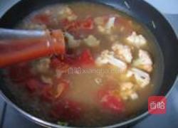 菜花番茄蛤蜊汤的做法图解8