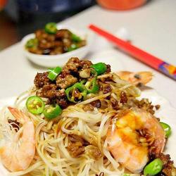 麻酱鲜虾面的做法[图]