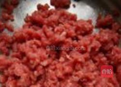 白菜牛肉煎饼的做法图解3