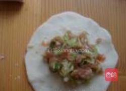 白菜牛肉煎饼的做法图解6