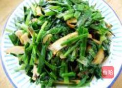 韭菜炒豆干的做法图解7