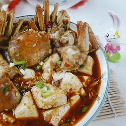 螃蟹辣豆腐的做法[图]
