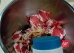 葱爆羊肉的做法图解3
