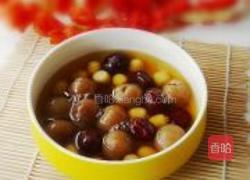 桂圆红枣炖莲子的做法图解5