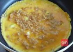 菜脯煎蛋的做法图解4