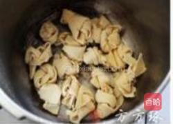 红烧肉炖干豆腐结的做法图解6