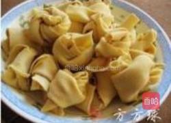 红烧肉炖干豆腐结的做法图解5