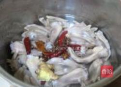 凉拌鸭掌的做法图解4