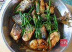 葱烤青占鱼的做法图解9