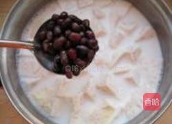 红豆芋头奶露的做法图解4