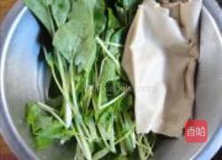 千张烧青菜的做法图解1