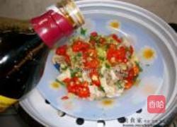 红椒蒸咸鸡的做法图解8