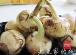 慈菇酿肉的做法图解1