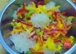 彩椒拌银耳的做法图解9