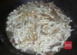 金针菇烧牛肉的做法图解6