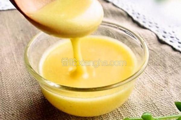 炼乳蛋黄沙拉酱