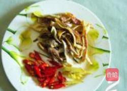 鱿鱼豆角情的做法图解2