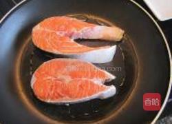 煎欧芹三文鱼的做法图解4