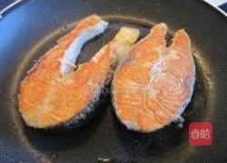 煎欧芹三文鱼的做法图解5