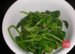 菠菜拌粉丝的做法图解6