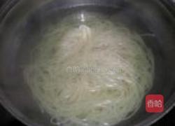 菠菜拌粉丝的做法图解9