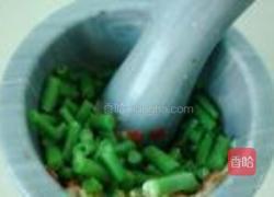无油舂豇豆的做法图解5
