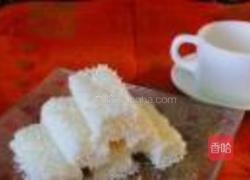 椰香雪花糕的做法图解11