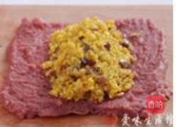 咖喱饭猪肉卷的做法图解4