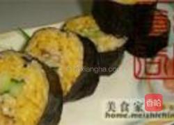 蟹肉寿司卷的做法图解3