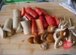 茶树菇素包的做法图解1