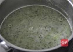 薄荷豌豆奶油汤的做法图解7