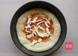 青椒鸡腿批萨的做法图解9