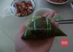 蛋黄肉粽的做法图解6