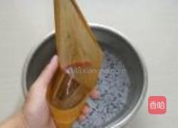 黑香糯米粽的做法图解4
