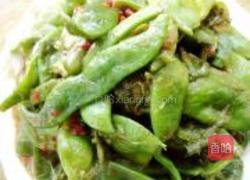 辣酱炒豆角的做法图解8