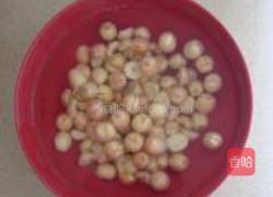 莲子红豆沙的做法图解3