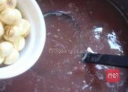莲子红豆沙的做法图解6