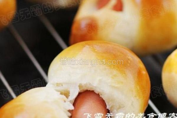 火腿面包卷