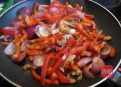 鸡丝炒红椒洋葱的做法图解6